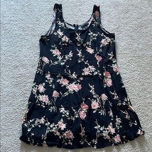 Forever 21+ Floral Midi Dress, Size 1X
